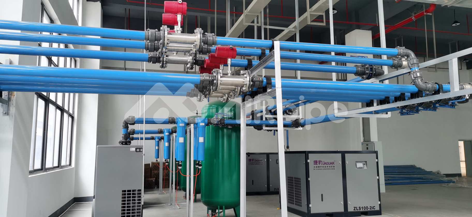 压缩空气管道品牌_康帕斯远销海外50国