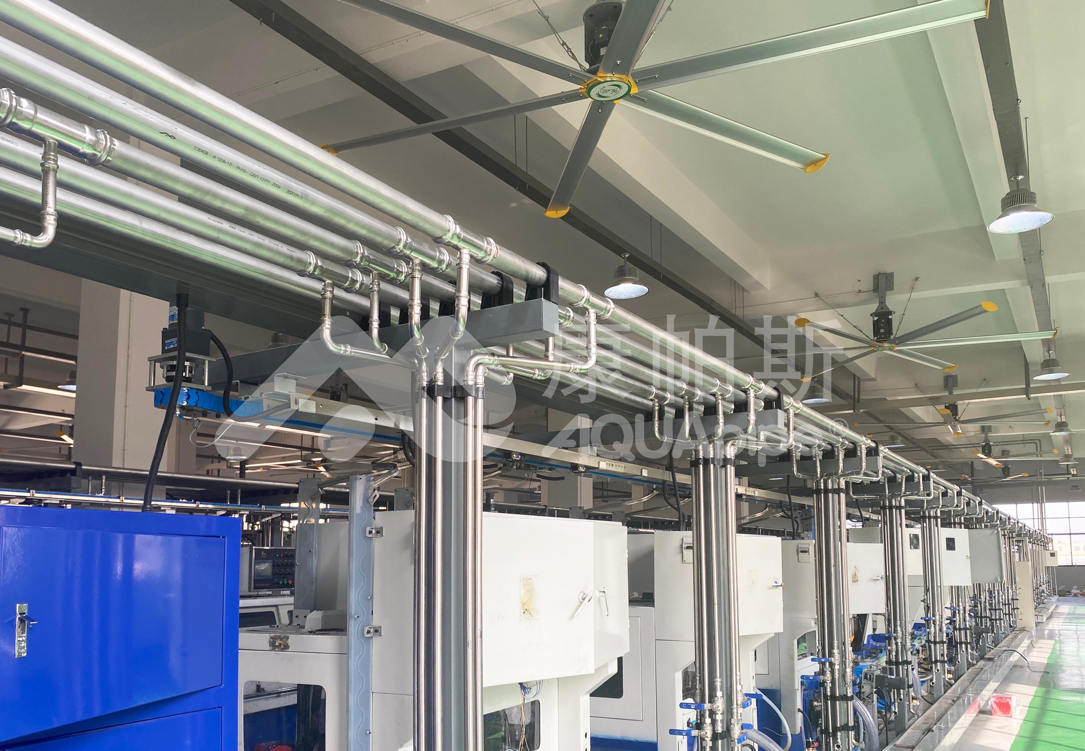 不锈钢水管厂家项目案例康帕斯